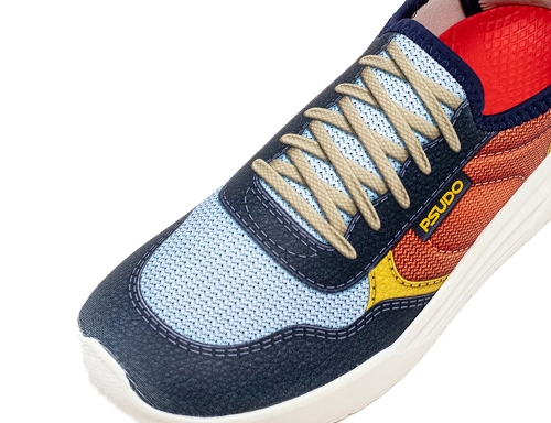 NAVY/CORAL COURT-MENS - Perspective 3