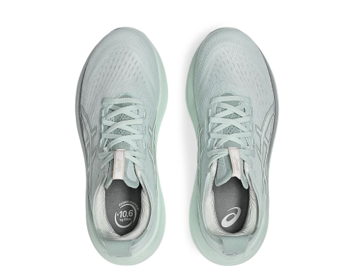 PURE AQUA/WHITE GEL-NIMBUS 27 - Perspective 3