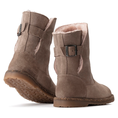 GRAY TAUPE SUEDE UPPSALA SHEARLING - Perspective 3