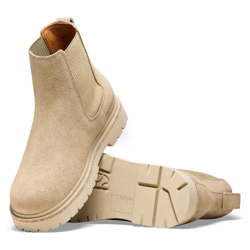 TAUPE SUEDE HIGHWOOD SLIP ON - Perspective 3