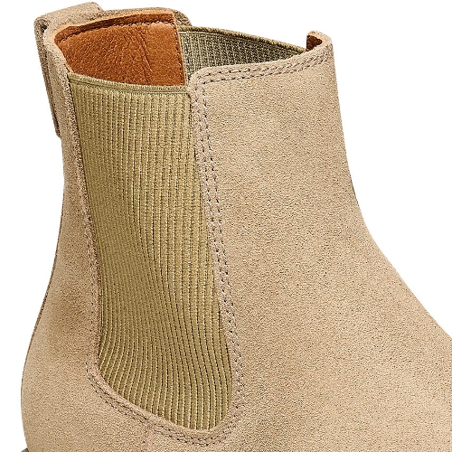TAUPE SUEDE HIGHWOOD SLIP ON - Perspective 4