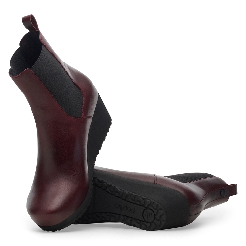 ZINFANDEL LEATHER EBBA SLIP ON - Perspective 3