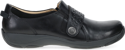 BLACK WAXY BURNISHED SALLIE WIDE - Perspective 2