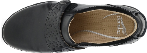 BLACK WAXY BURNISHED SALLIE WIDE - Perspective 3