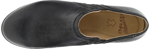 BLACK BURNISHED NUBUCK CHERYL WIDE - Perspective 3
