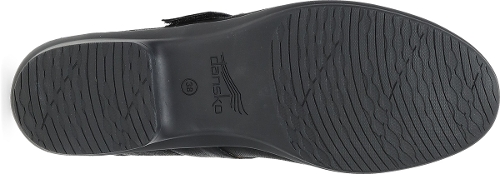 BLACK BURNISHED NUBUCK COLLETTE WIDE - Perspective 4