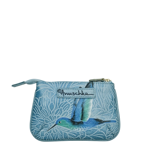 TOOLED BIRDS-SKY MED COIN - Perspective 2