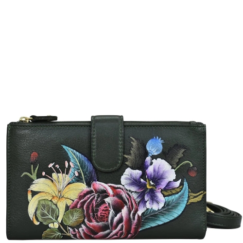 VINTAGE FLORAL SMARTPHONE WALLET