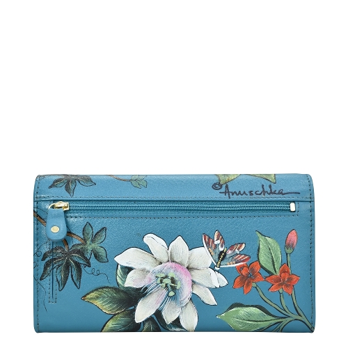ROYAL GARDEN ACCORIDIAN FLAP WALLET - Perspective 2