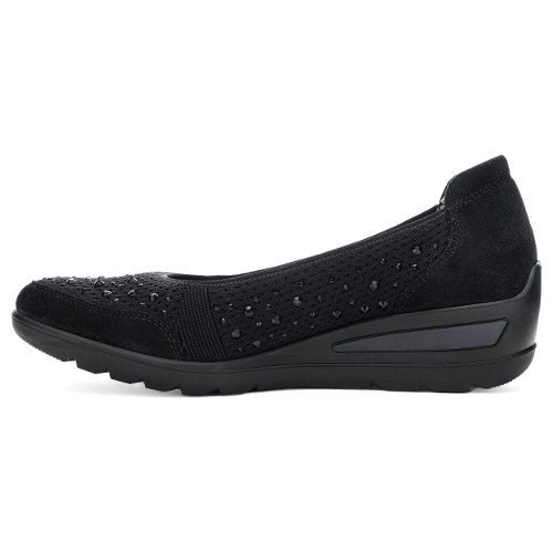 BLACK WOVEN ZEPHYR - Perspective 2