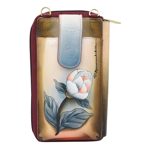 FLORAL GRACE CROSSBODY SMARTPHONE WALLET - Perspective 2