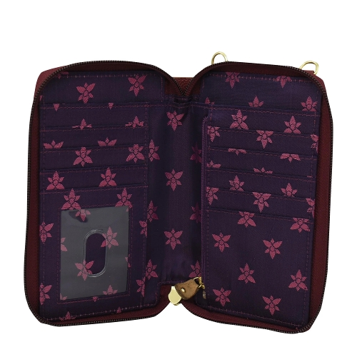 FLORAL GRACE CROSSBODY SMARTPHONE WALLET - Perspective 3