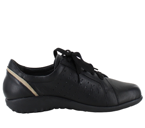 SOFT BLACK LTHR/KHAKI BEIGE MOKO - Perspective 2