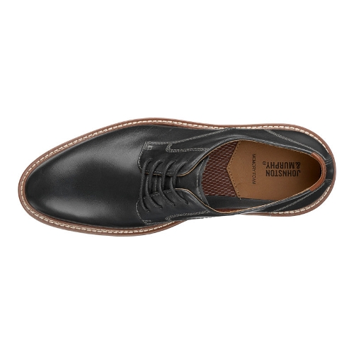 BLACK FULL GRAIN UPTON PLAIN TOE - Perspective 3