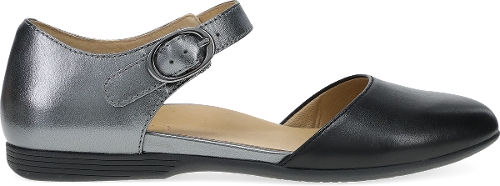 BLACK NAPPA/PEWTER METALLIC LIV - Perspective 2