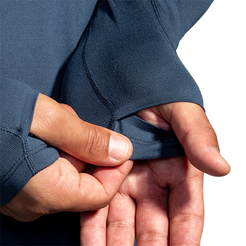 BLUE SLATE DASH 1/2 ZIP 2.0 - Perspective 4