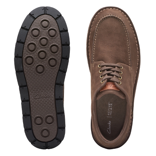 DARK BROWN NUBUCK GRAVELLE LOW - Perspective 3