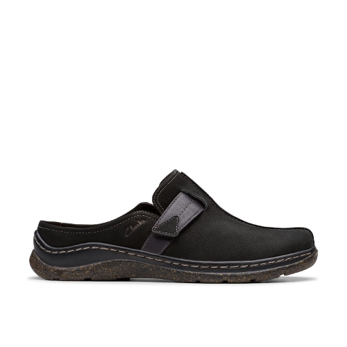 BLACK NUBUCK ORLENE CLOG