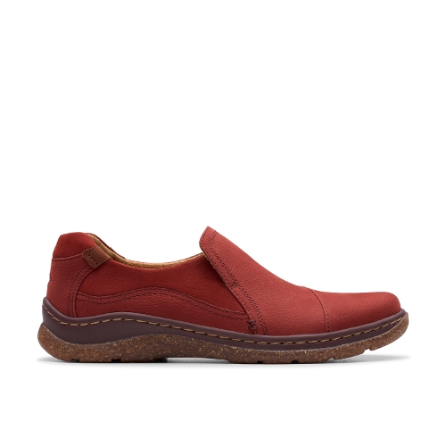 CHESTNUT NUBUCK ORLENE SLIP