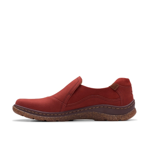 CHESTNUT NUBUCK ORLENE SLIP - Perspective 2