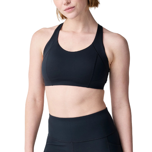 BLACK CHASER PADDED BRA