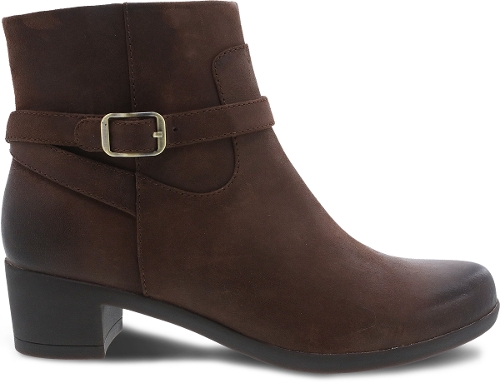 BROWN BURNISHED SUEDE CAGNEY - Perspective 2