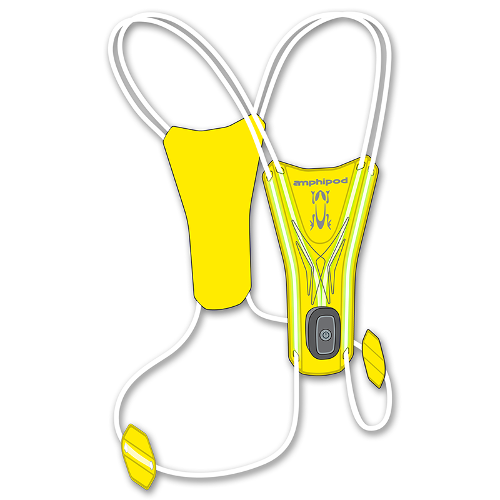 YELLOW/REFLECTIVE XINGLET OPTIC BEAM MAX VEST - Perspective 2