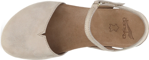 BEIGE SPARKLE SUEDE ROWAN - Perspective 3