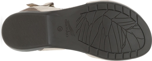 BEIGE SPARKLE SUEDE ROWAN - Perspective 4