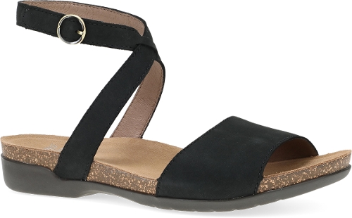 BLACK MILLED NUBUCK RAFFERTY