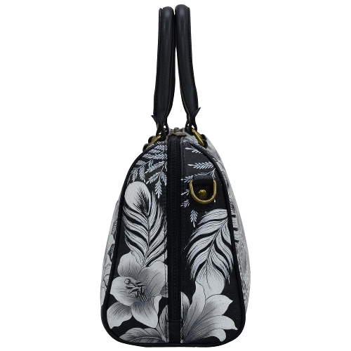 CLEOPATRAS LEOPARD ZIP CONVERTIBLE SATCHEL - Perspective 3