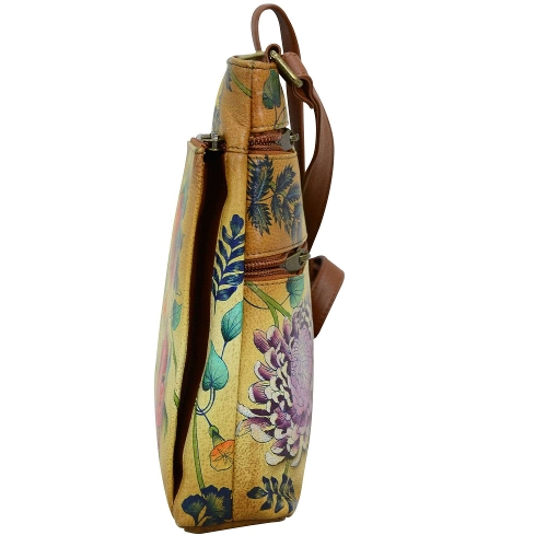 CARIBBEAN GARDEN CROSSBODY FRONT ZIP ORGANIZER - Perspective 4