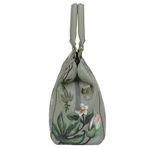 FLORAL PASSION MULTI-COMPARTMENT SATCHEL - Perspective 3