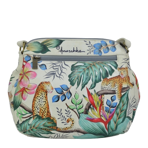 JUNGLE QUEEN IVORY MULTI COMPARTMENT BAG - Perspective 2
