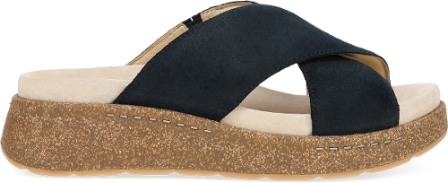 BLACK BURNISHED SUEDE BRIDGET - Perspective 2