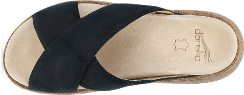 BLACK BURNISHED SUEDE BRIDGET - Perspective 3