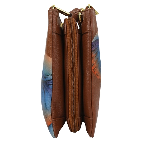 AFRICAN ELEPHANT TRIPLE COMPARTMENT CROSSBODY - Perspective 3