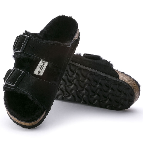 BLACK/BLACK ARIZONA SHEARLING - Perspective 3