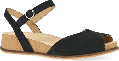 BLACK MILLED NUBUCK CASS