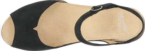 BLACK MILLED NUBUCK CASS - Perspective 3
