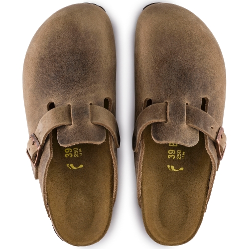 TOBACCO OILED LEATHER BOSTON - Perspective 2