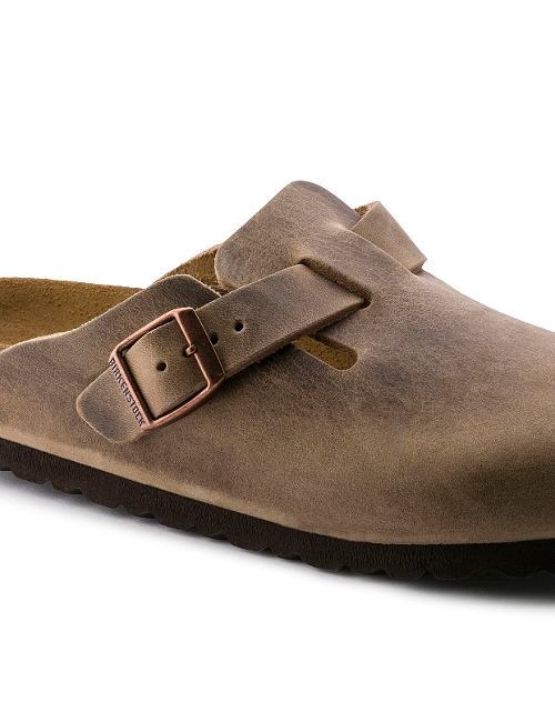 TOBACCO OILED LEATHER BOSTON - Perspective 4