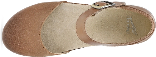 TAN BURNISHED SUEDE MAE - Perspective 3