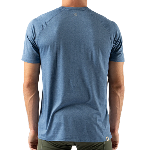 DARK BLUE EZ TEE SS - Perspective 3