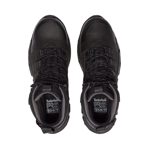 BLACK LEATHER TEMPE SOFT TOE - Perspective 3