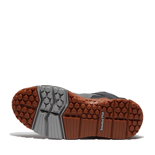 MEDIUM GREY LEATHER TEMPE ALLOY TOE - Perspective 4